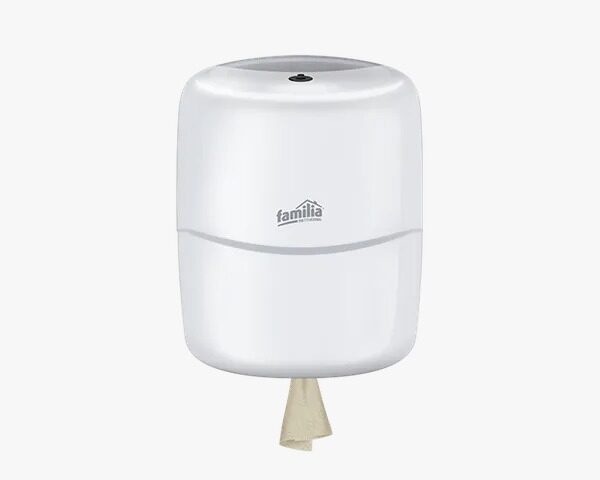 DISPENSADOR PARA TOALLA DE MANO PRECORTADA FAMILIA 83160
