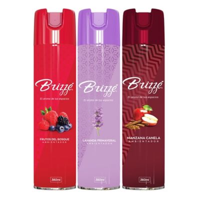 AMBIENTADOR AEROSOL BRIZZE X 360ML